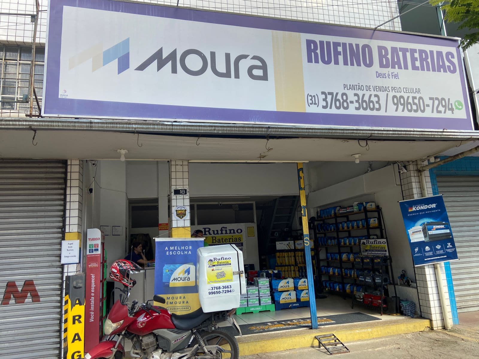 Entrega de bateria automotiva em Pedro Leopoldo MG